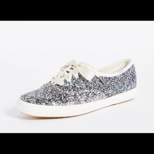 Kate spade New York keds crystal glitter sneakers 8.5 new in box
